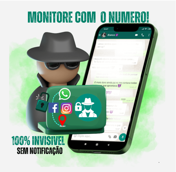 Monitore com o número